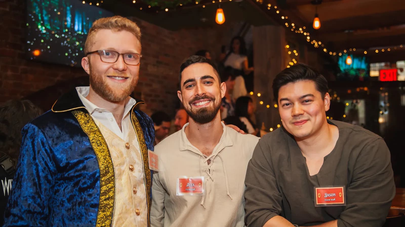 The Pocket Bard team together at a community event